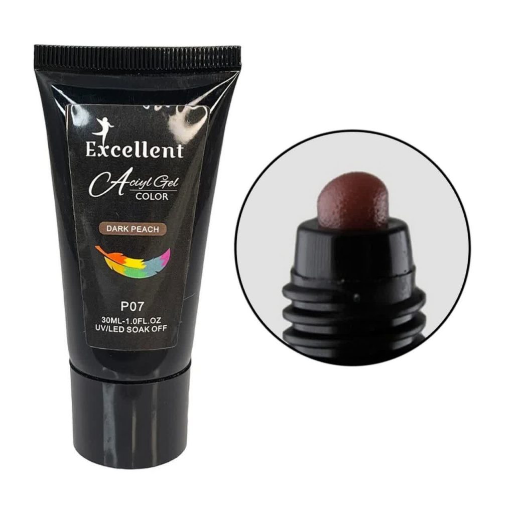 پلی ژل 30 میل کد 07 (رنگ شکلاتی)