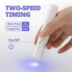 دستگاه یووی قلمی شارژی مدل hand light